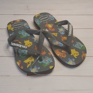 Havaianas flip flop sandals pokemon